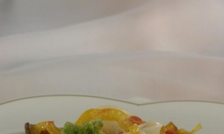 Рецепт лапши с вешенками и овощами