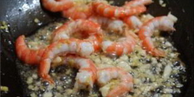 лапша в воке