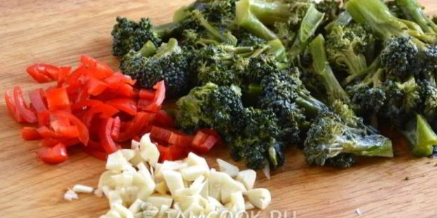 лапша вок с курицей