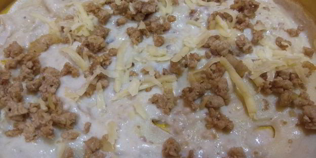 блинная лазанья