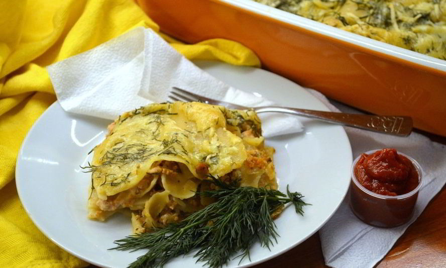 Рецепт домашней лазанья