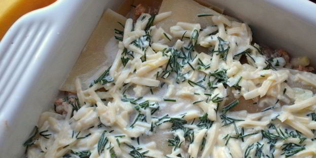 домашняя лазанья