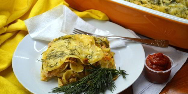 домашняя лазанья