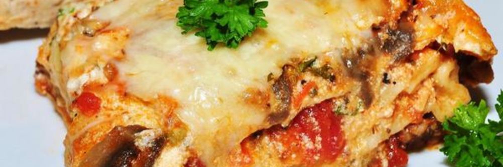 Домашняя мясная лазанья с соусом Бешамель