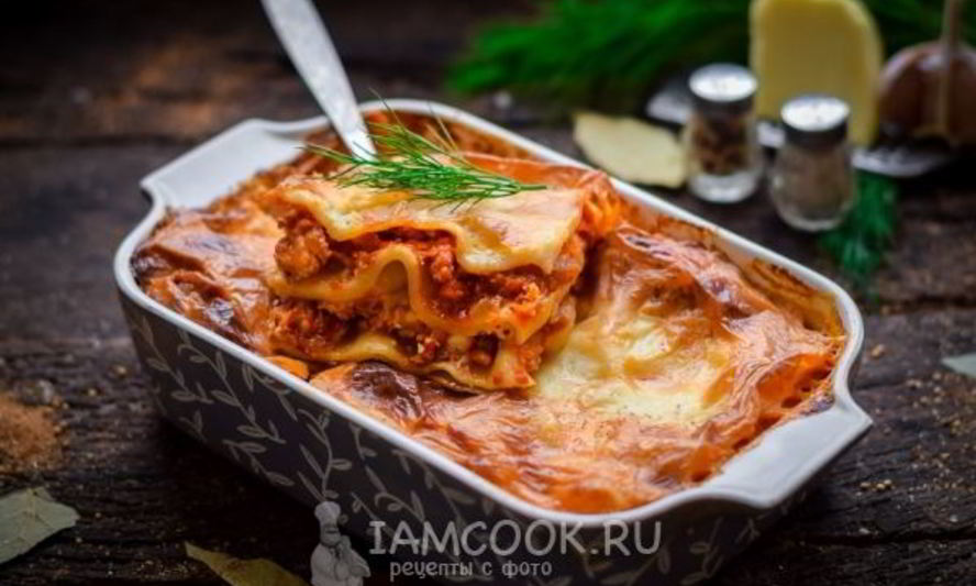 Рецепт итальянской лазанья