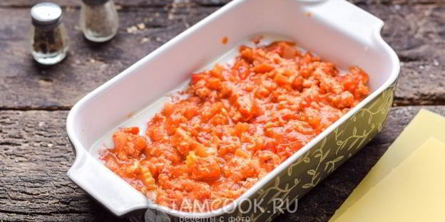 итальянская лазанья