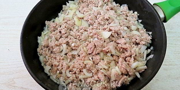 капустная лазанья с фаршем