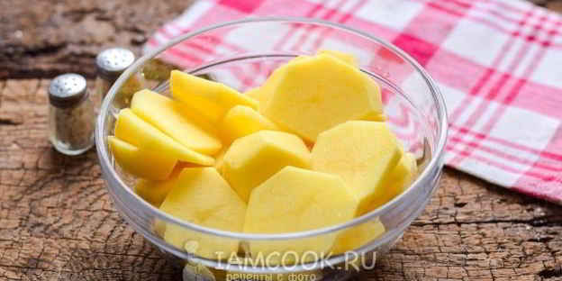 картофельная лазанья с фаршем