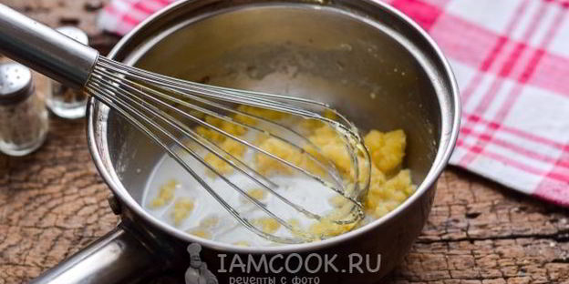 картофельная лазанья с фаршем