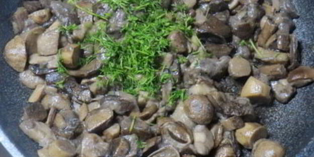 картофельная лазанья с грибами