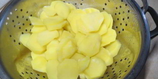 картофельная лазанья с грибами