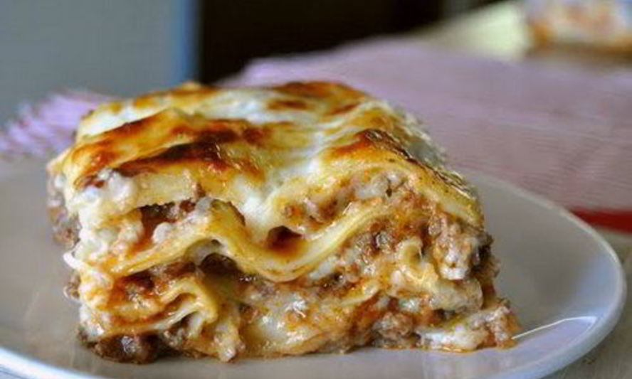 Рецепт классической лазанья с мясным соусом