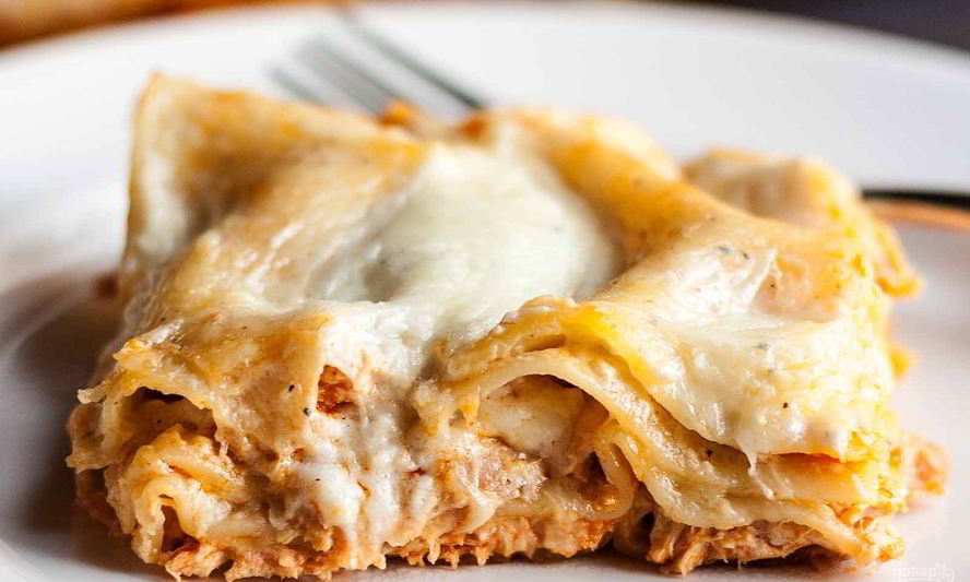 Рецепт куриной лазанья