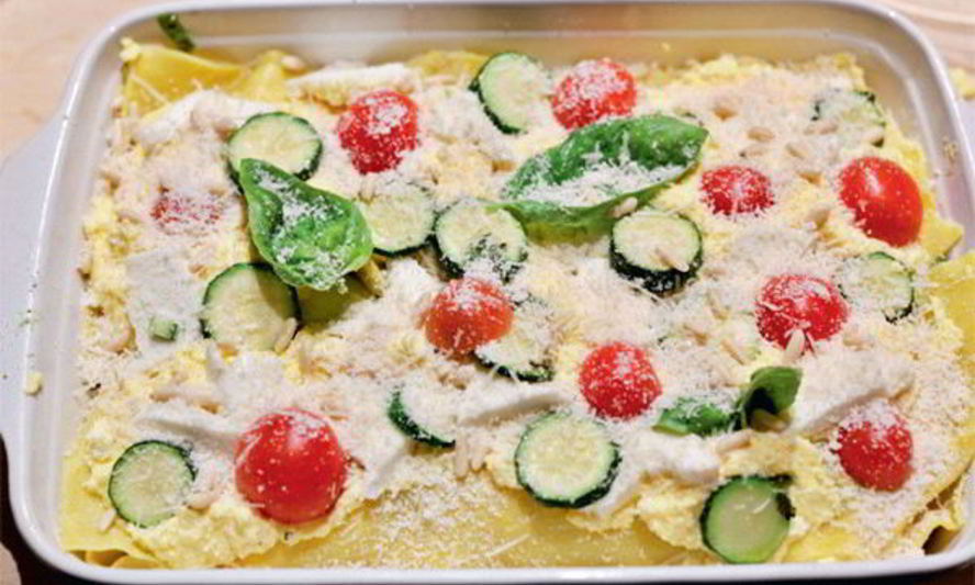 Рецепт лазаньи аль песто
