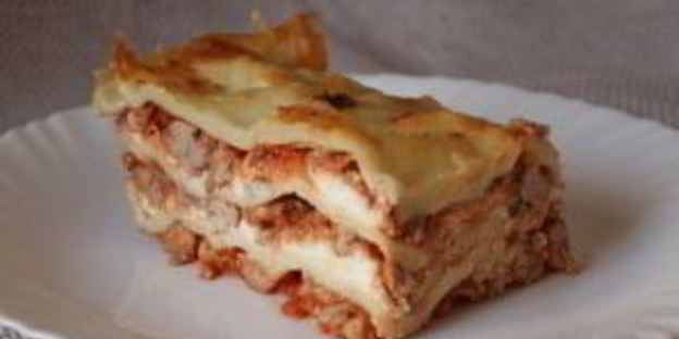 лазанья без соуса бешамель