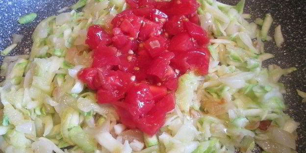 лазанья болоньезе с баклажанами и кабачками