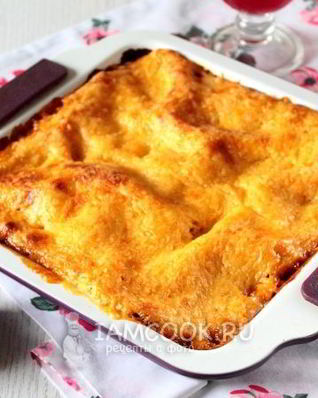 Лазанья болоньезе