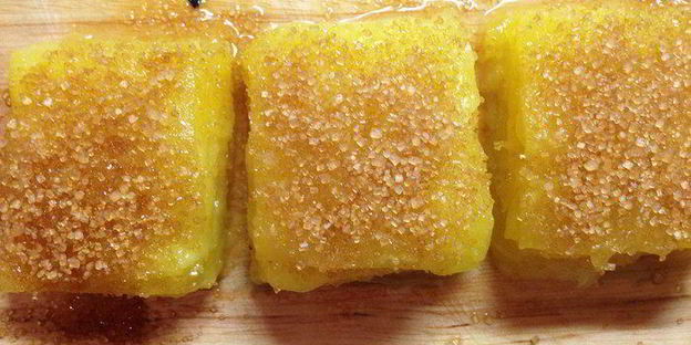 лазанья из ананаса с имбирем