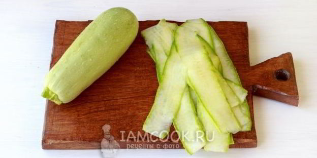 лазанья из кабачков с фаршем