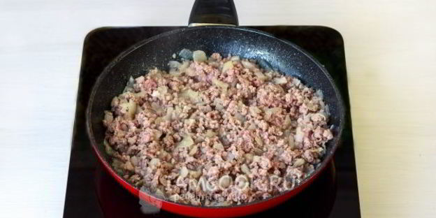 лазанья из кабачков с фаршем