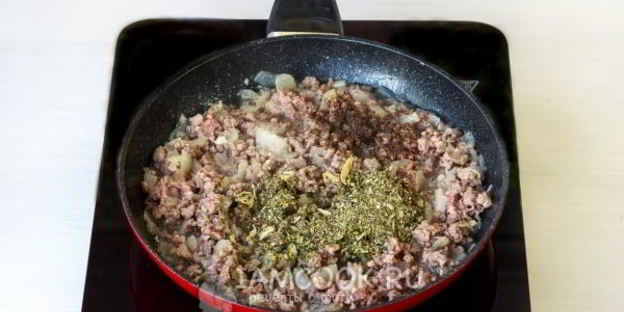 лазанья из кабачков с фаршем