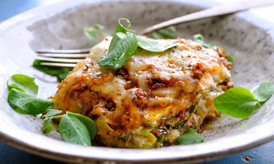 Рецепт лазаний из капустных листьев с рикоттой