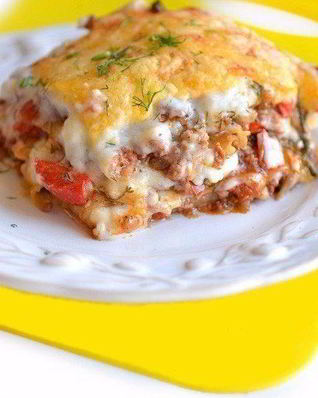 Лазанья из лаваша