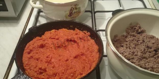 лазанья мясная