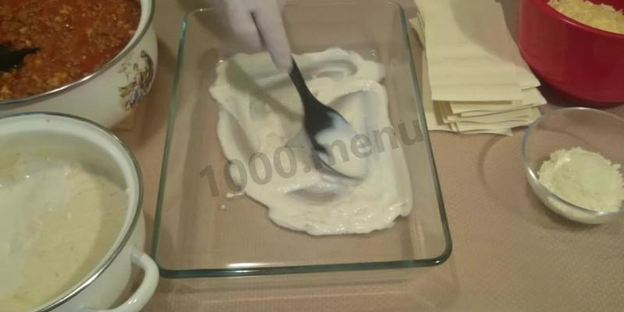 лазанья мясная