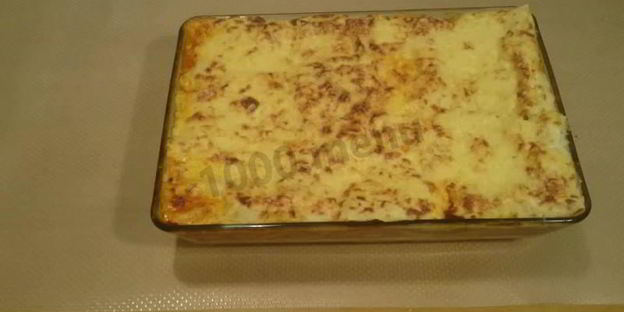 лазанья мясная