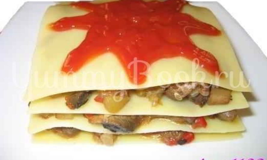 Рецепт лазаний овощная