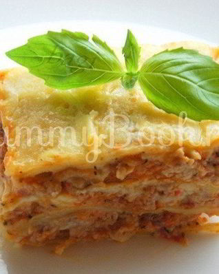 Лазанья под соусом Бешамель