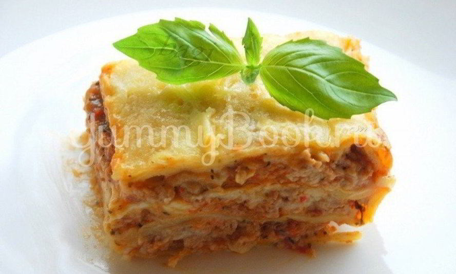 Рецепт лазаний под соусом бешамель