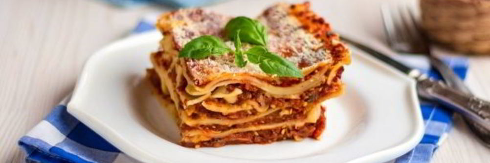 Лазанья с баклажанами