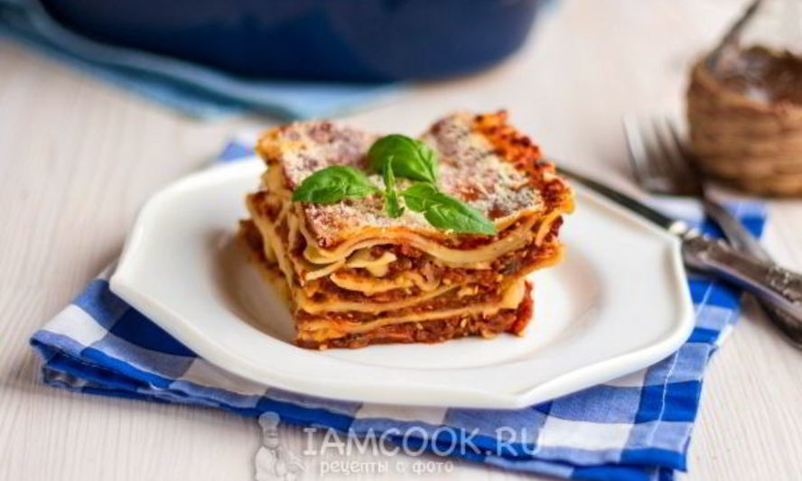 Рецепт лазаний с баклажанами