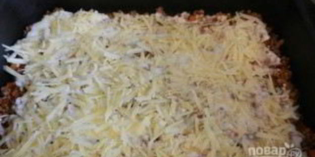 лазанья с говядиной и томатами