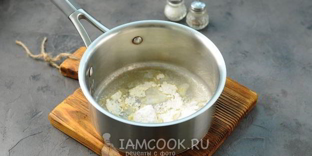 лазанья с грибами и сыром