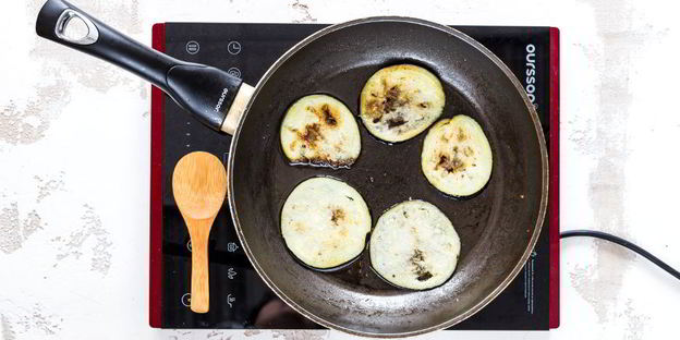 лазанья с грибами, овощами и мясом