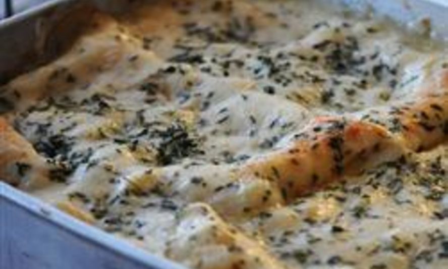 Рецепт лазаний с курицей и шпинатом