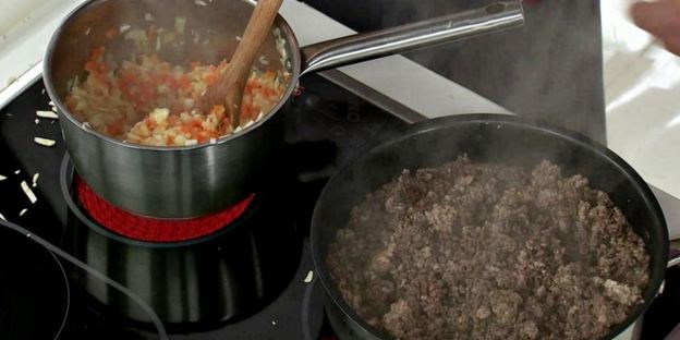 лазанья с лавашом