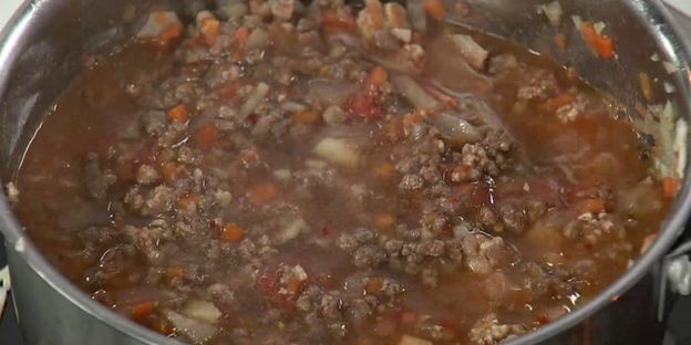 лазанья с лавашом