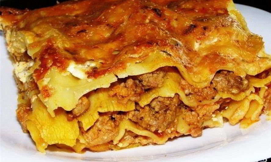 Рецепт лазаний с мясом в мультиварке