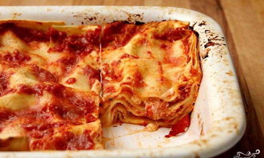 Рецепт лазаний с помидорами и сыром