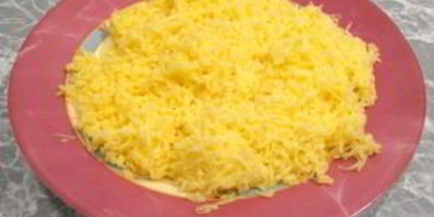 лазанья с помидорами, сыром и ветчиной