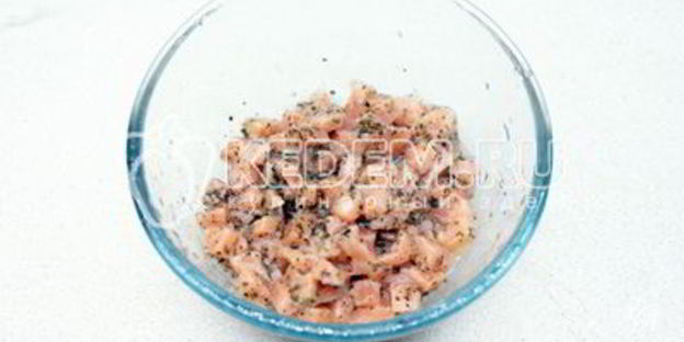 лазанья с рыбой