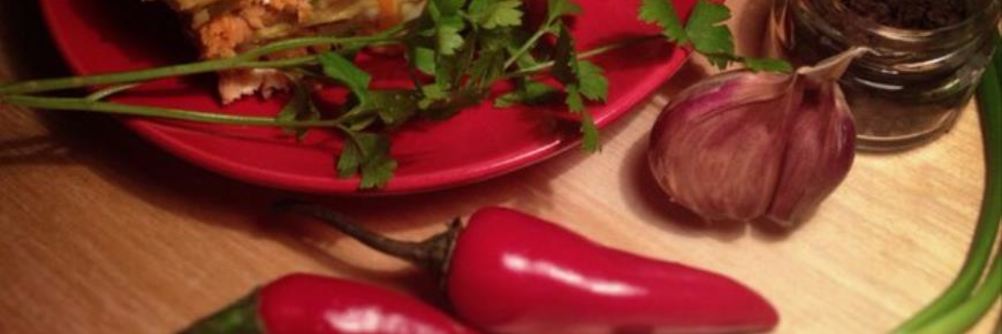 Лазанья с семгой