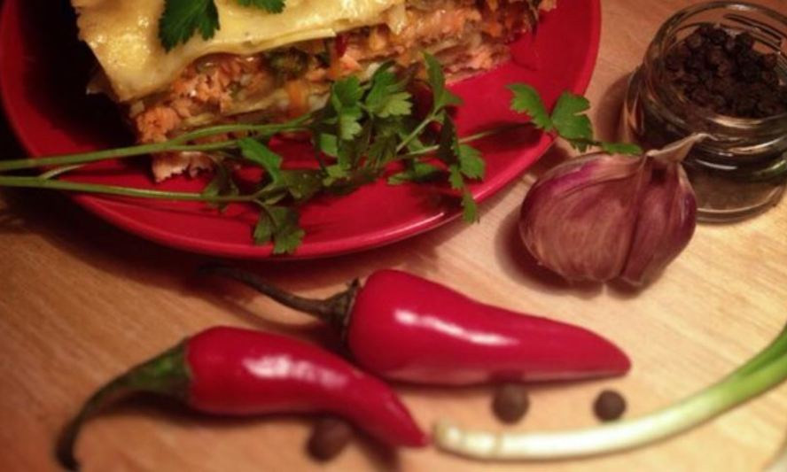 Рецепт лазаний с семгой