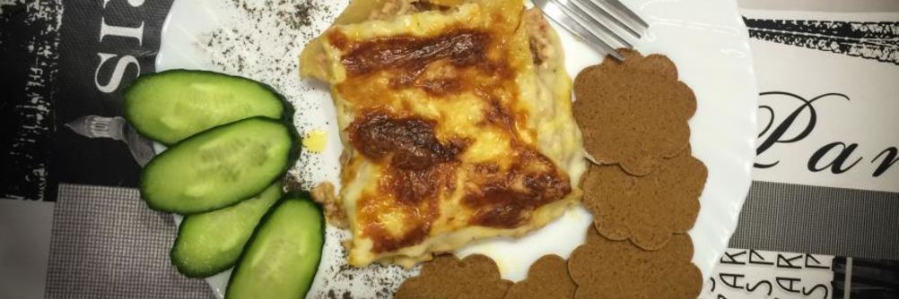 Лазанья с соусом Бешамель