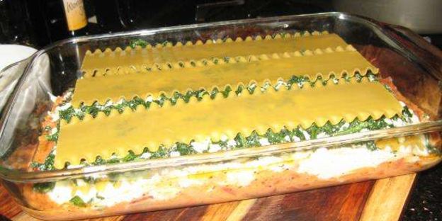 лазанья с сыром