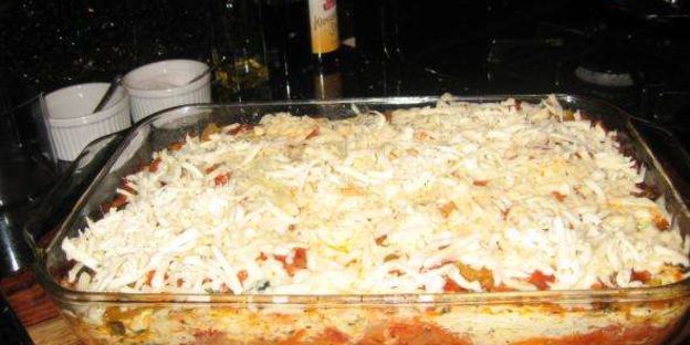 лазанья с сыром